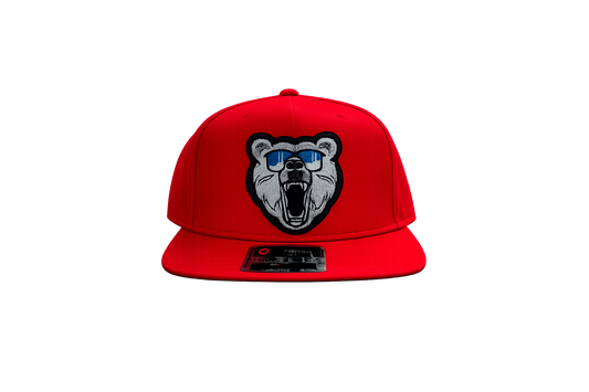 Bear Snapback - Red