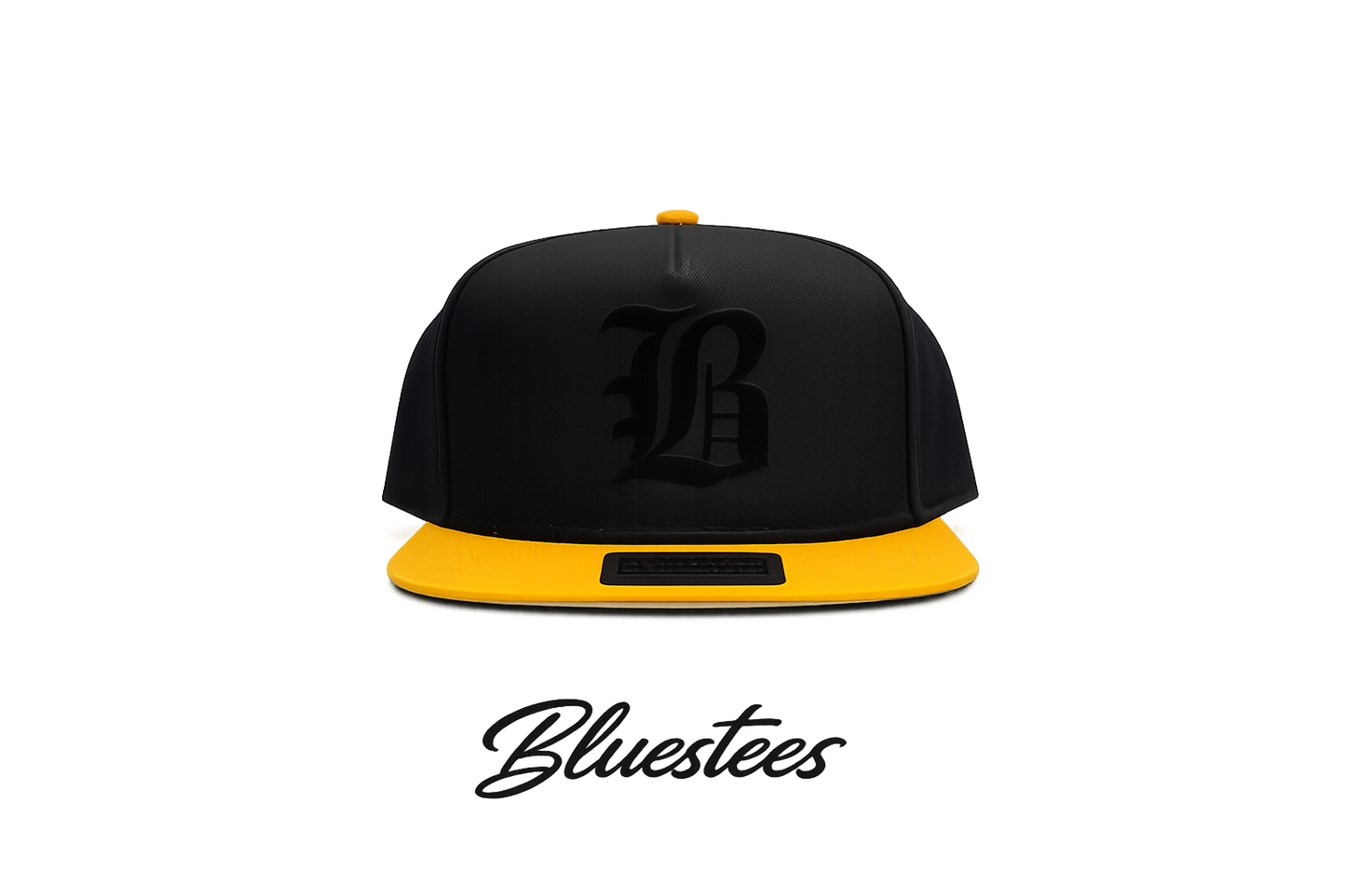 Midnight Gold” Snapback – Black/Yellow Edition