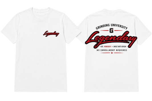 Legendary Tee – Grinding University Edition