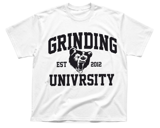 GRINDING UNIVERSITY TEE